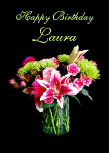 Cadeaux Joyeux Anniversaire Laura Zazzle Fr