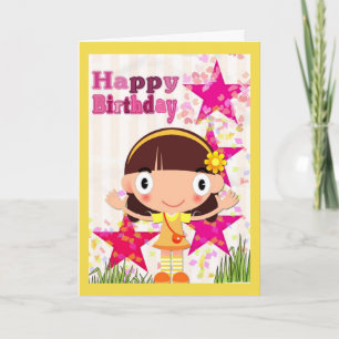 Carte Joyeux anniversaire de l'enfant