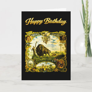 Carte Joyeux anniversaire de l'Expo Panaméricaine 1901 B