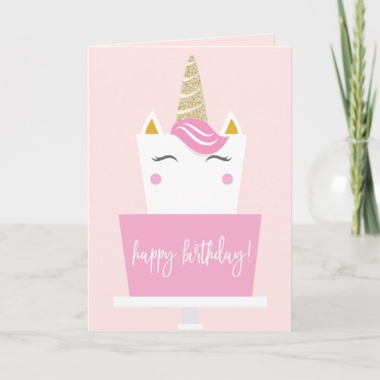 Carte Joyeux Anniversaire De Licorne Zazzle Fr