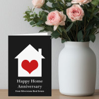 Joyeux anniversaire de maison Maison Cœur immobili