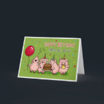 Carte Joyeux anniversaire de nous tous - Funny Birthday<br><div class="desc">Ces petits porcelets ont une explosion pour surprendre quelqu'un de spécial avec une carte d'anniversaire. Cette carte d'anniversaire est une carte d'anniversaire parfaite "de nous tous" ou une carte d'anniversaire pour un collègue au travail. La carte est drôle, mignonne et humoristique et conçue pour convenir à plusieurs occasions pour n'importe...</div>