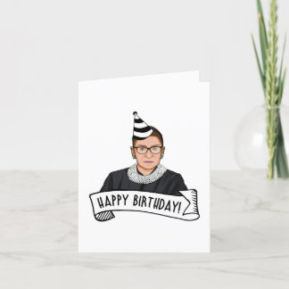 Carte Joyeux Anniversaire De Ruth Bader Ginsburg