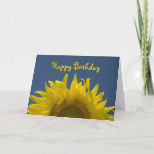 Carte Joyeux anniversaire de Sunflower