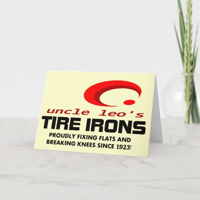 Carte Joyeux anniversaire de Team d'oncle Lion (Devant)