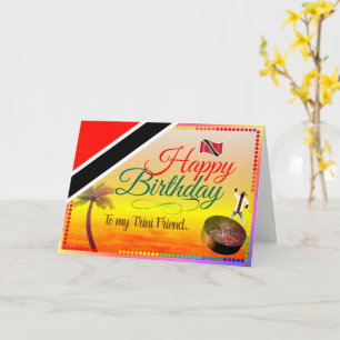 Carte Joyeux anniversaire de Trini