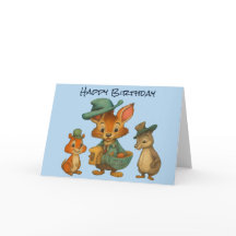 Joyeux Anniversaire Drôle Mignon Dessin Animé Anim