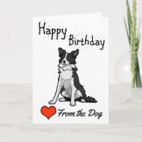 Joyeux anniversaire du chien