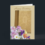 Carte Joyeux anniversaire Elizabeth, Prayer Book and flo<br><div class="desc">Joyeux anniversaire Elizabeth,  Prayer Book and flowers</div>