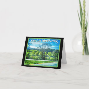 Carte Joyeux anniversaire en allemand