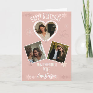 Carte Joyeux Anniversaire Femme