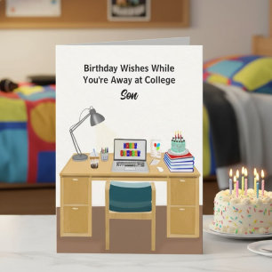 Carte Joyeux Anniversaire Fête dans une Résidence Univer