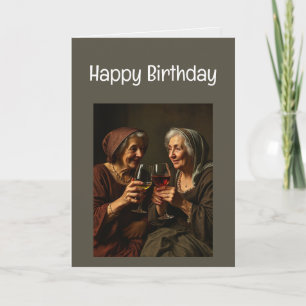 Carte Joyeux Anniversaire Fêter la vieillesse