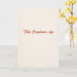 Carte Joyeux Anniversaire Fille | Ce Que Papa Disait