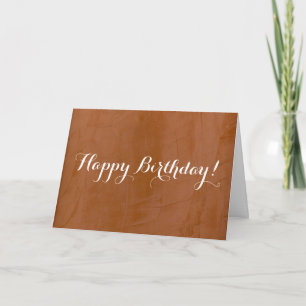 Carte Joyeux Anniversaire Fille Marbre Tangerine