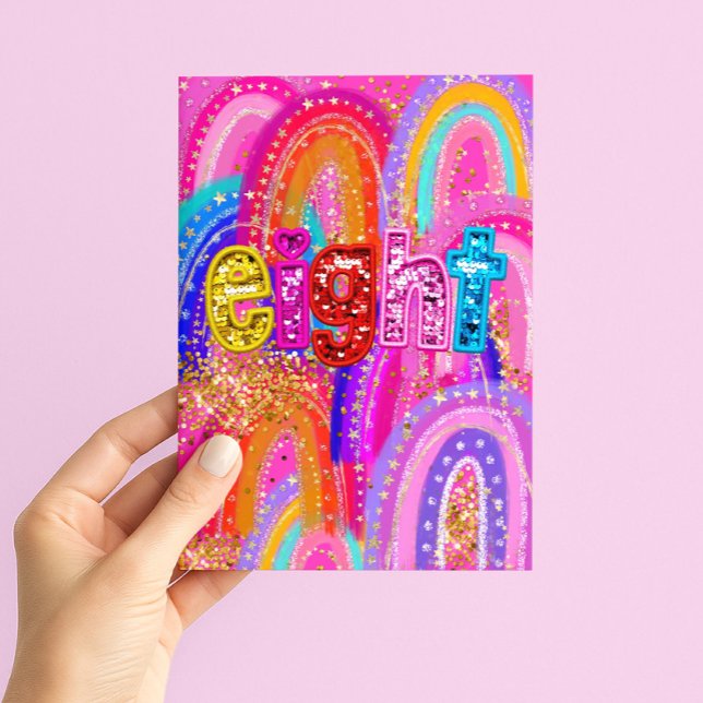 Carte Joyeux Anniversaire Filles 8 Ans (Créateur téléchargé)
