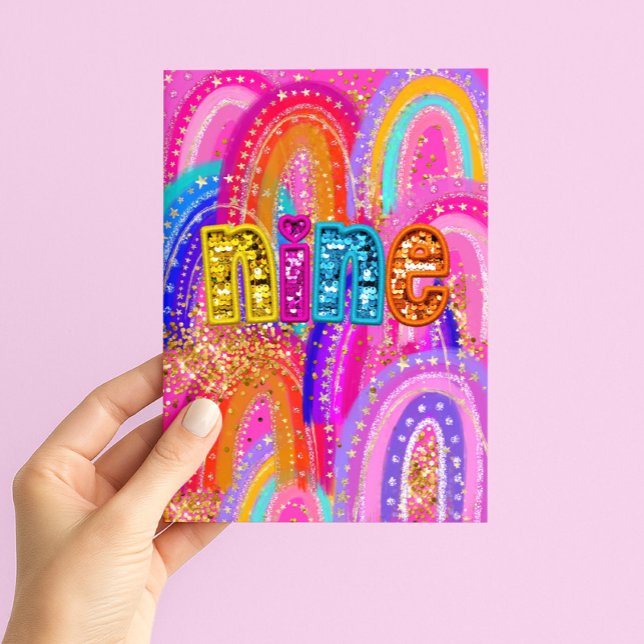 Carte Joyeux Anniversaire Filles 9 Ans (Créateur téléchargé)