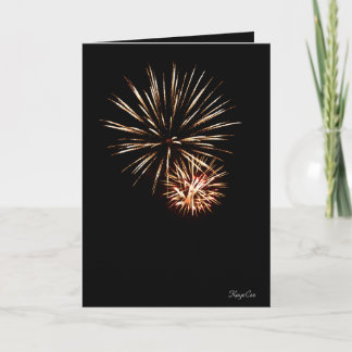 Carte Joyeux anniversaire, Firecracker !