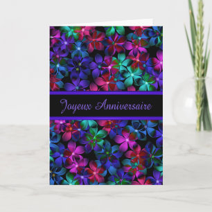 Carte Joyeux Anniversaire Français Anniversaire par Valx