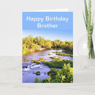 Carte Joyeux Anniversaire Frère Shoal Creek Missouri Car