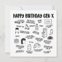Joyeux anniversaire Gen X