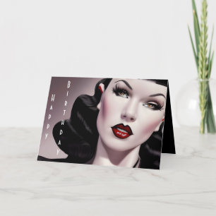 Carte Joyeux Anniversaire Gothique Fille Anniversaire él