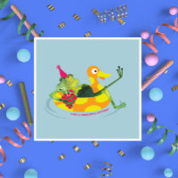 Joyeux anniversaire - Grenouille