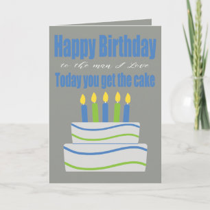 Carte Joyeux Anniversaire Homme I Love Funny Birthday Ca