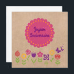 Carte Joyeux Anniversaire | Joyeux Anniversaire<br><div class="desc">Vœux d'anniversaire en français</div>