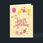 Carte Joyeux Anniversaire | Joyeux Anniversaire<br><div class="desc">Joyeux Anniversaire | Joyeux Anniversaire</div>