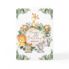 Joyeux Anniversaire Jungle Safari Animaux