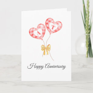 Carte Joyeux Anniversaire - Lettre Personnalisée Sur Bal
