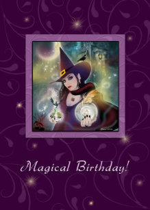 Cartes Sorcieres D Anniversaire Zazzle Fr