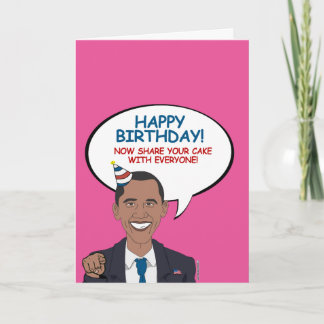 Carte Joyeux anniversaire, maintenant partager votre gât