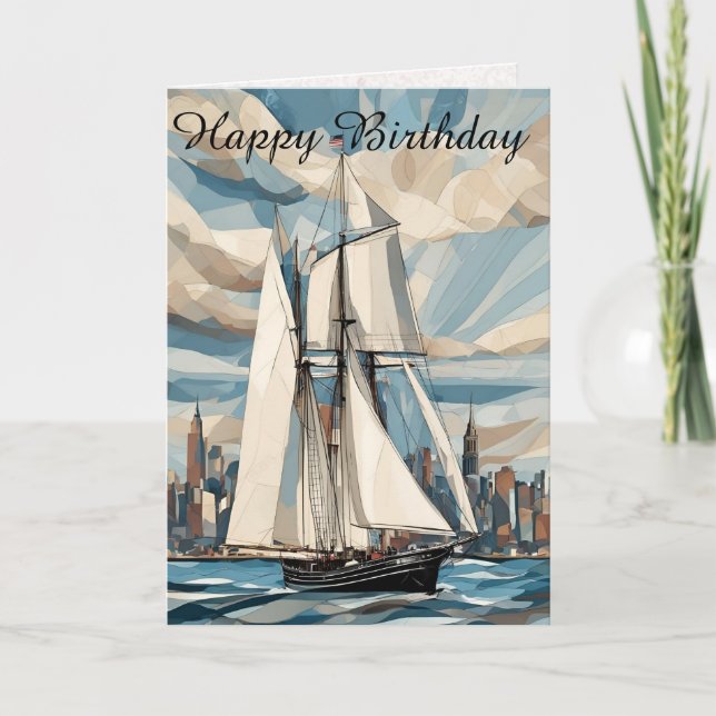 Carte Joyeux anniversaire (mâle) (Devant)