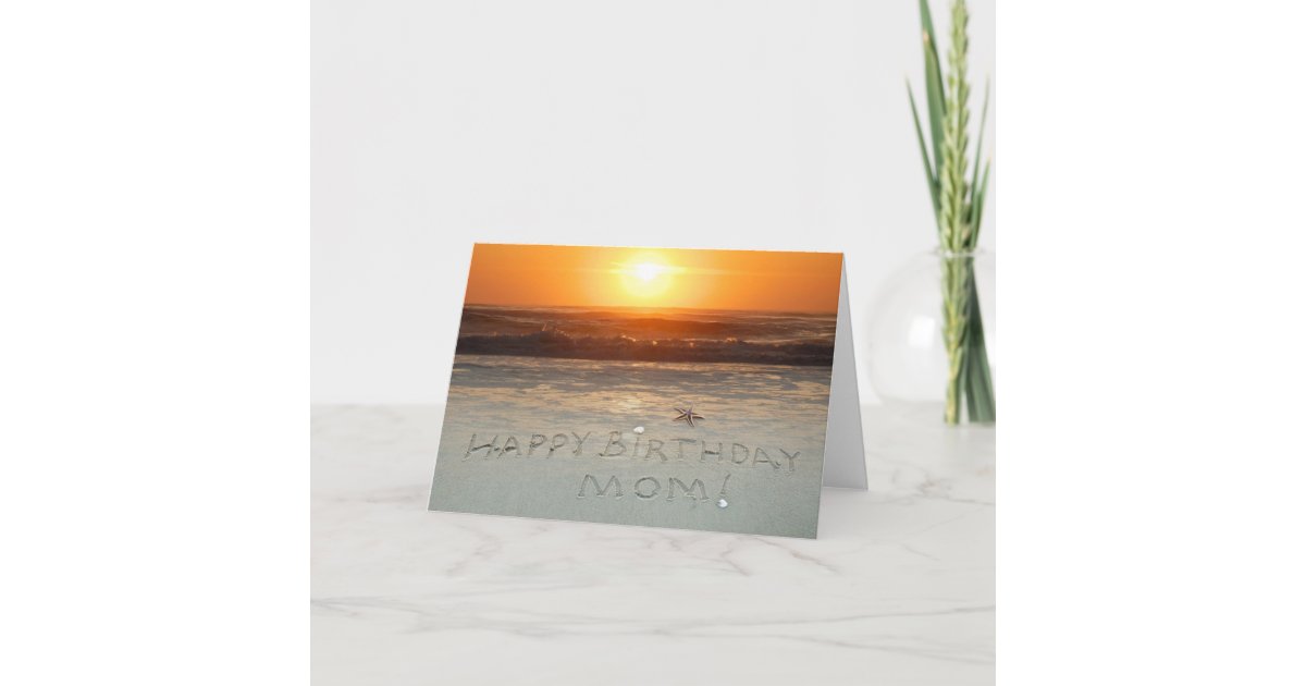 Carte Joyeux Anniversaire Maman Zazzle Fr