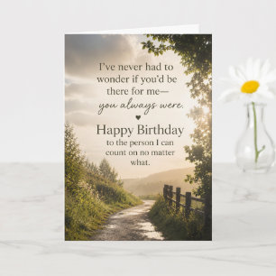 Carte Joyeux Anniversaire Maman Citation Espoir Pluie &