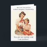 Carte Joyeux anniversaire Maman Mère Humour Drôle<br><div class="desc">Cette conception peut être personnalisée dans la zone fournie en modifiant la photo et/ou le texte. Vous pouvez également le customiser en cliquant sur Personnaliser ce Modèle, puis en choisissant l'option cliquer pour customiser et supprimer ou modifier la couleur de l'arrière - plan, ajouter du texte, modifier la couleur ou...</div>