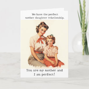 Carte Joyeux anniversaire Maman Mère Humour Drôle