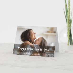 Carte Joyeux Anniversaire Maman Moderne Conception De Sc