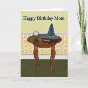Carte Joyeux anniversaire Maman Pagan Greeting Card