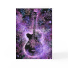 Carte Joyeux Anniversaire Musique Romantique Guita