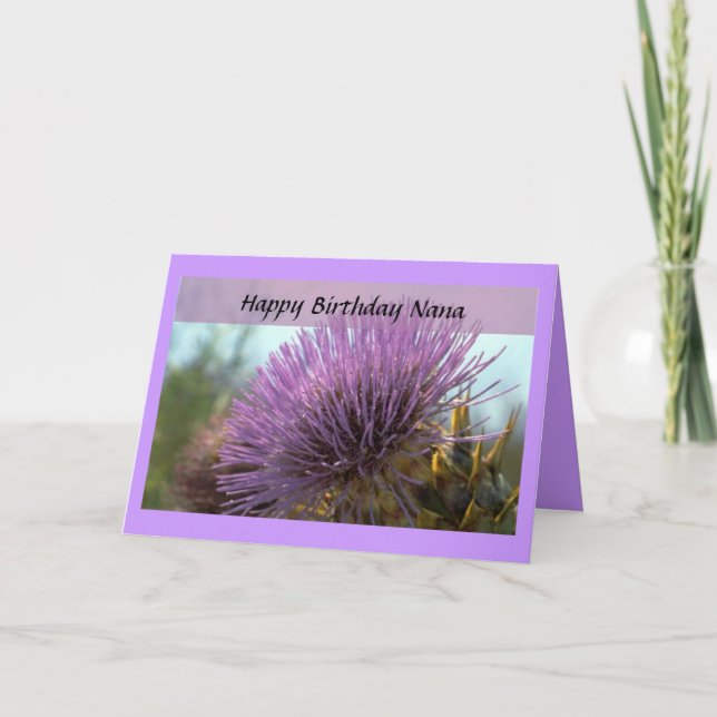 Carte Joyeux anniversaire Nana (Devant)