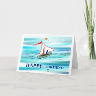 Carte Joyeux anniversaire - navigation