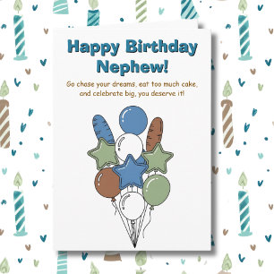 Carte Joyeux Anniversaire Neveu   Sentimental
