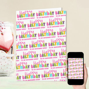 Carte Joyeux Anniversaire Nom ou Relation Bougies coloré
