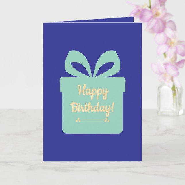 Carte Joyeux anniversaire/Nous vous célébrons (Orchidée)