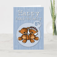 joyeux anniversaire ours - 8 ans