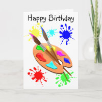 Joyeux Anniversaire Palette d'Artiste