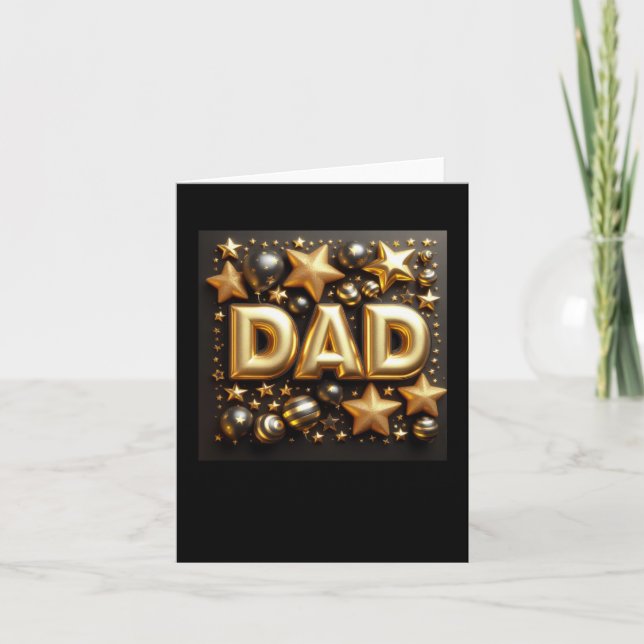 Carte Joyeux anniversaire papa7 (Devant)